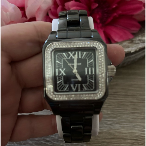 Peugeot Black Ladies Swiss Watch, new in box main image 5